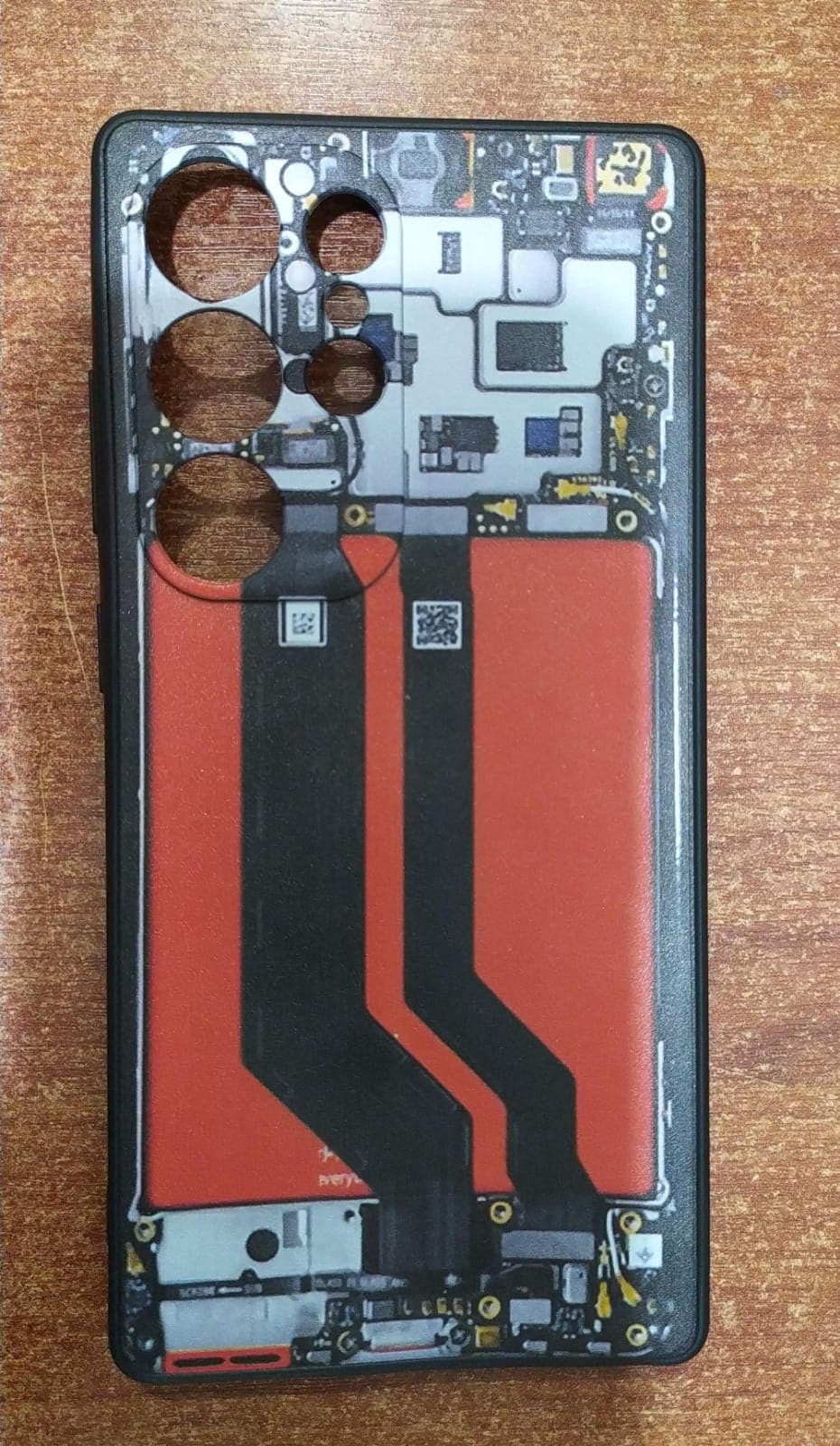 Estuche TPU Flexible Galaxy S22 Ultra Diseño Placa Electrónica – Nuevo — imagen 1