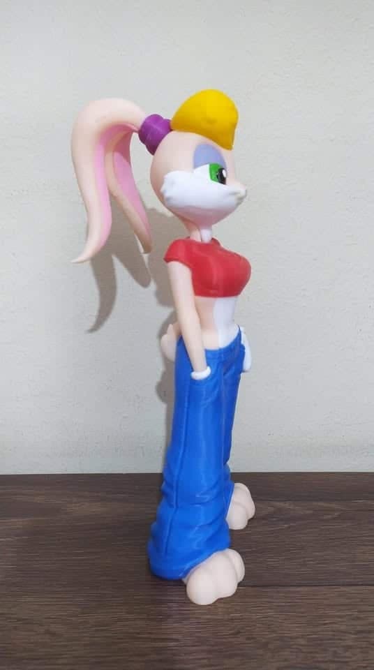 Figura de Lola Bunny Urbana Impresa 3D (altura 28cm) — imagen 4