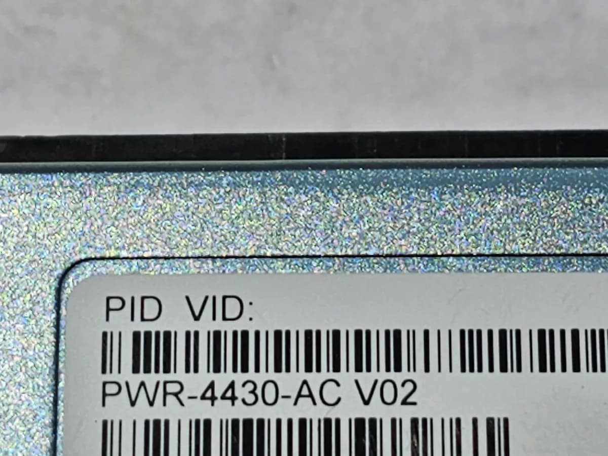 Fuente De Alimentación | Cisco | LITEON | Pwr-4430-ac | Ps-2401-1sa2 | Fuente de poder — imagen 5
