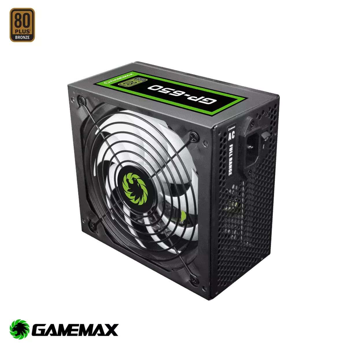 Fuente de poder 650W Gamemax GP-650 80+ Bronce (Usada, sin caja) — imagen 3