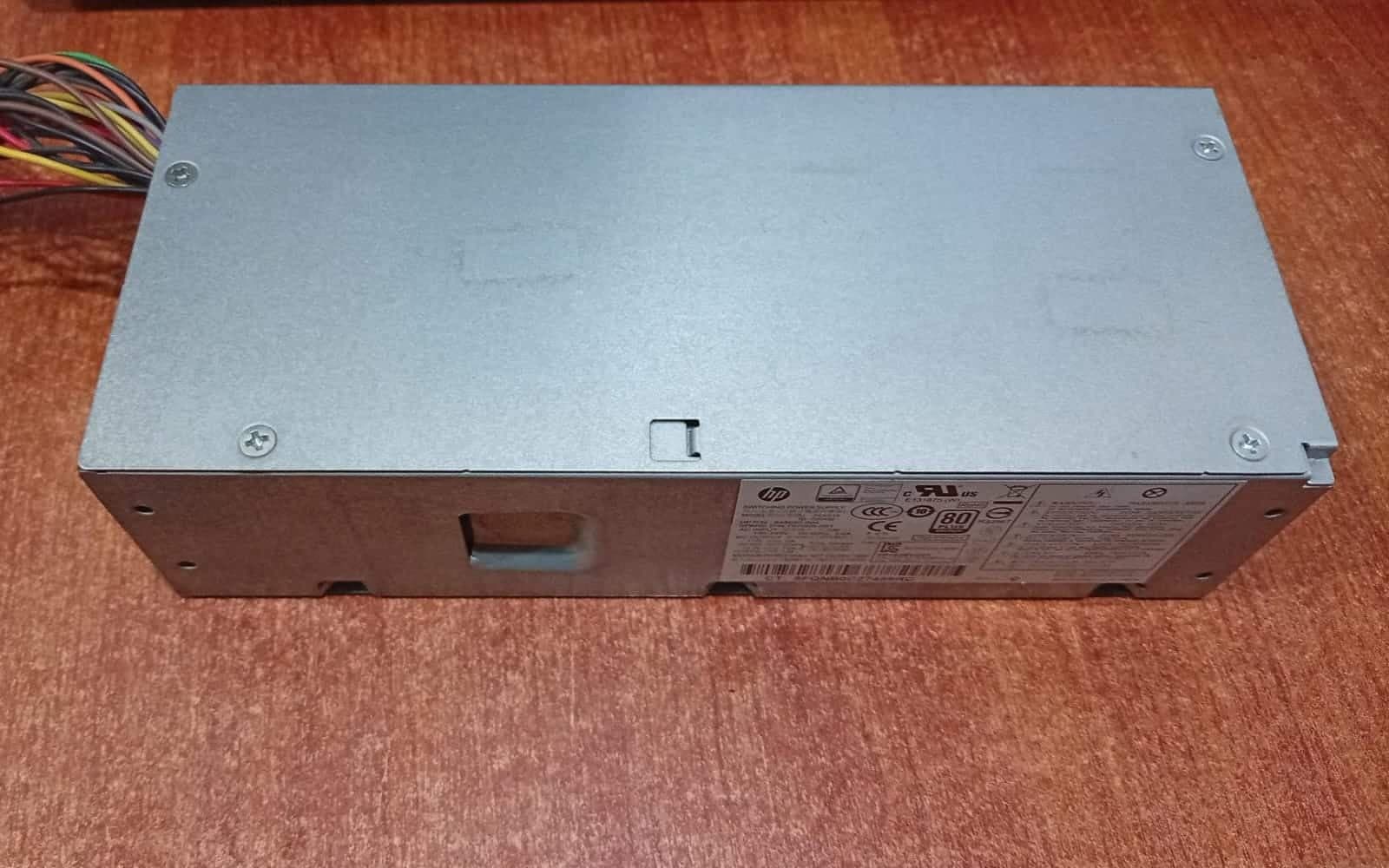 Fuente de poder HP PCE019 180 W 80+ Bronze para HP ProDesk / Slimline – Seminuevo — imagen 2
