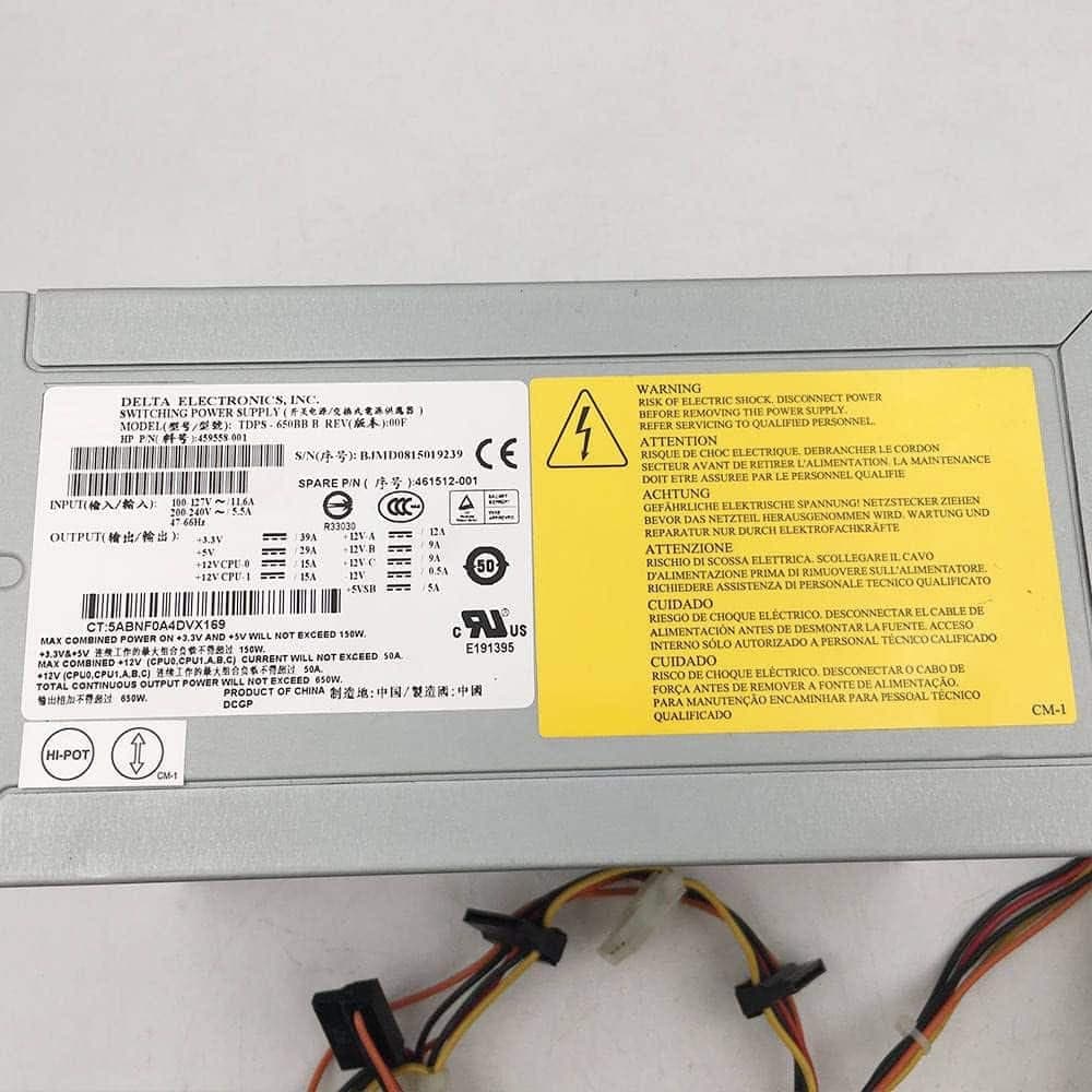 Fuente de Poder TDPS-650BB A – 650W – Servidor / Workstation (Foxconn 81-53030007-00) / Seminuevo — imagen 3