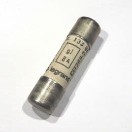 Fusible de cartucho cerámico Legrand, 500V, 8A, 38x10 — imagen 1