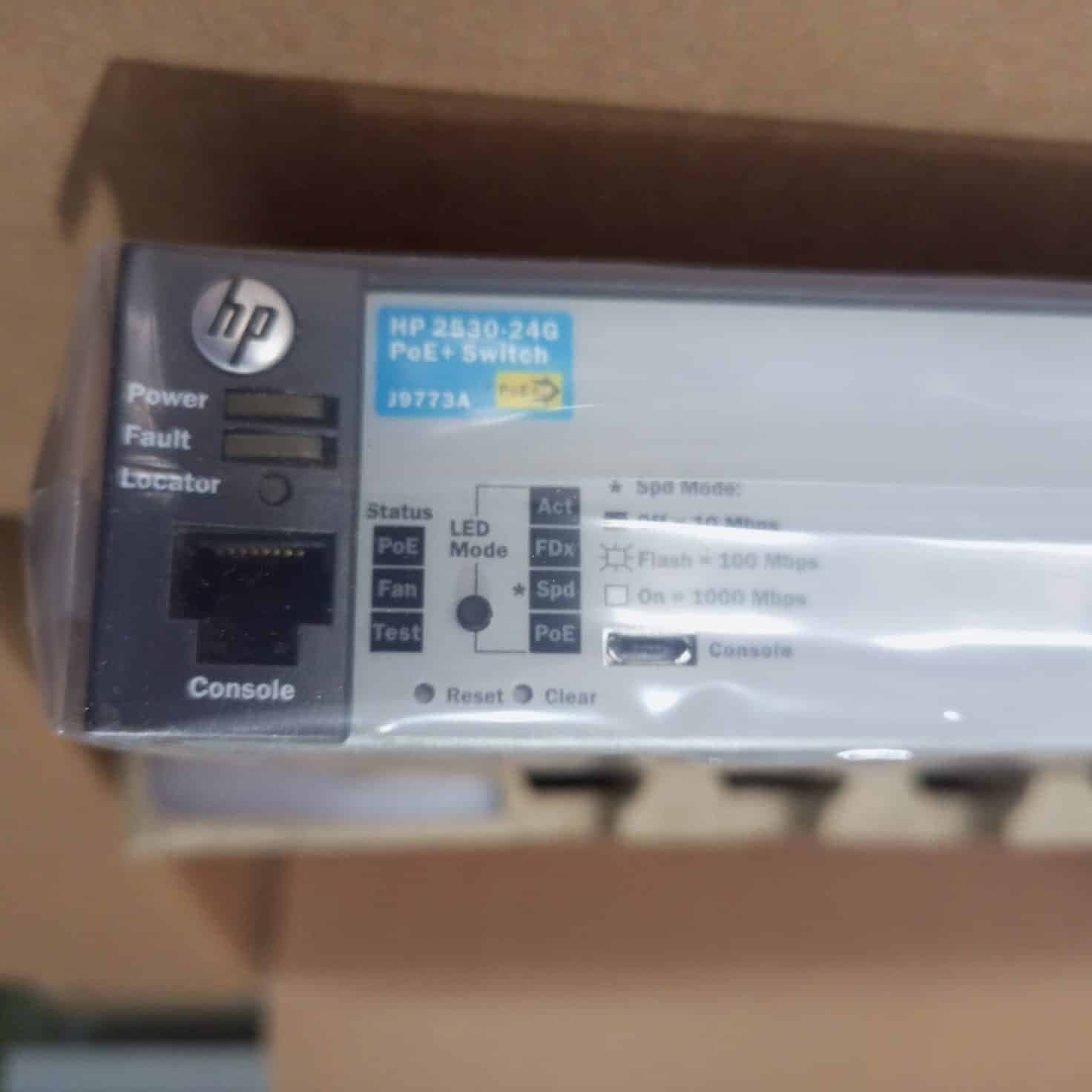 HP 2530-24G Switch (J9773A) | 24 Puertos Gigabit + 4 SFP | Gestionado L2 — imagen 5