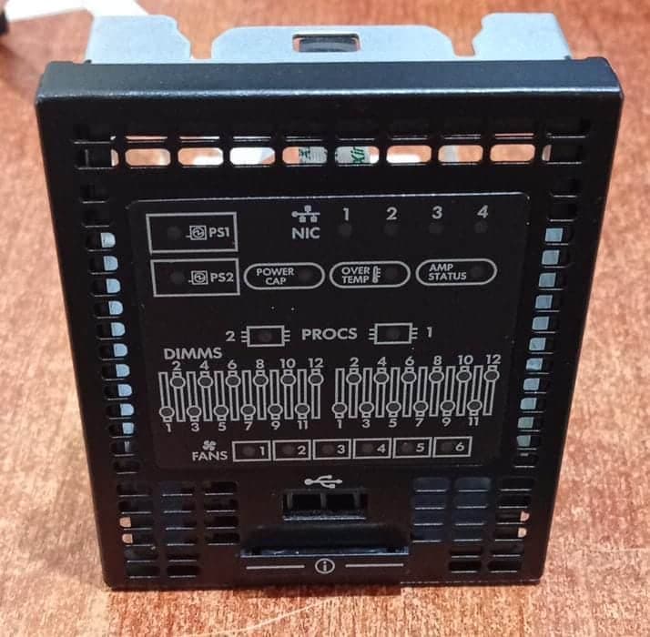 HPE 672145‑001 – Backplane / Bahía de discos 8 SFF para servidor (ProLiant DL380/385 G8) — imagen 1