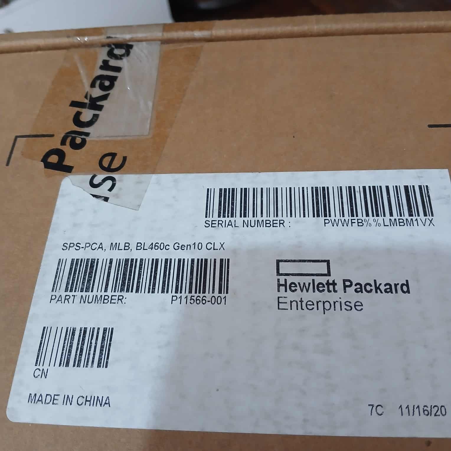 HPE P11566-001 System Board ProLiant BL460c Gen10 V6 NUEVO — imagen 11