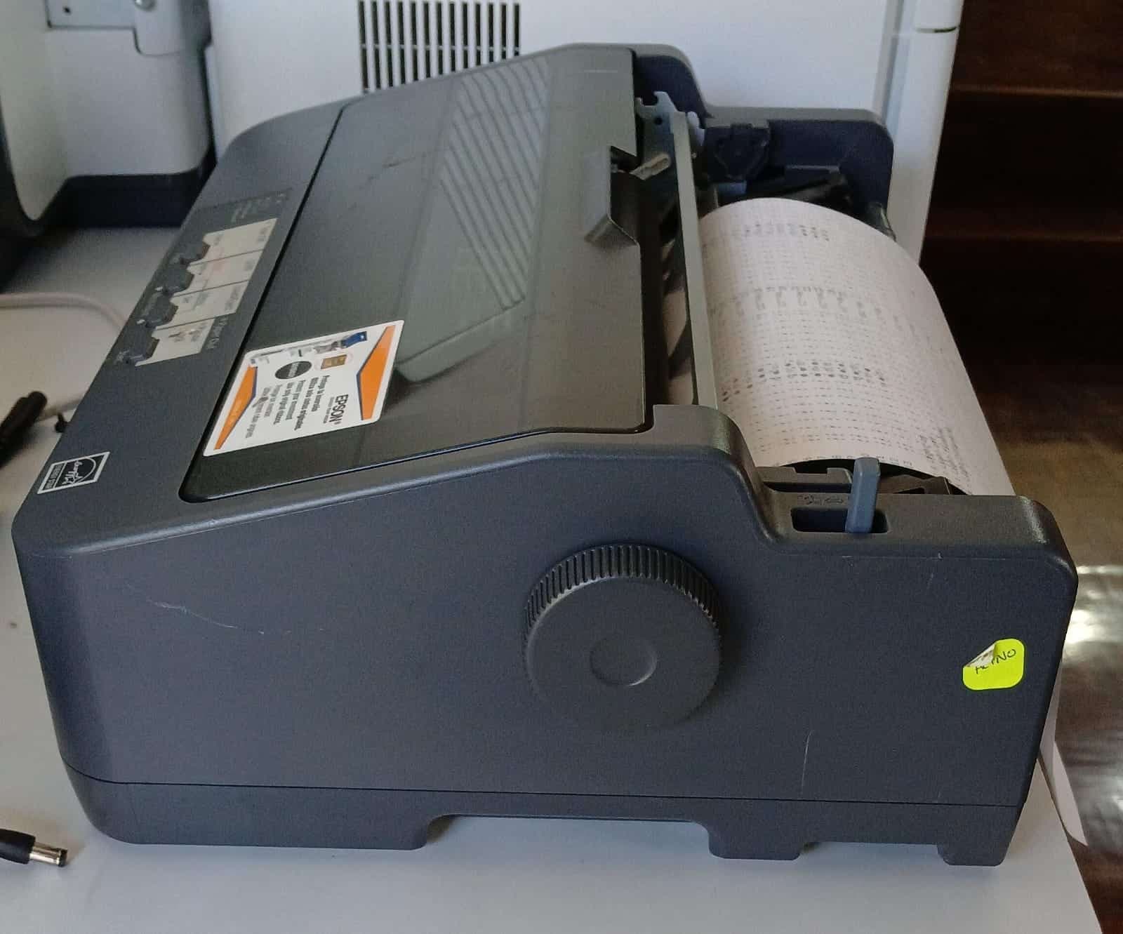 IMPRESORA EPSON LX‑350 (MATRICIAL 9 PINES) SEMINUEVA IDEAL PARA FORMAS CONTINUAS — imagen 5