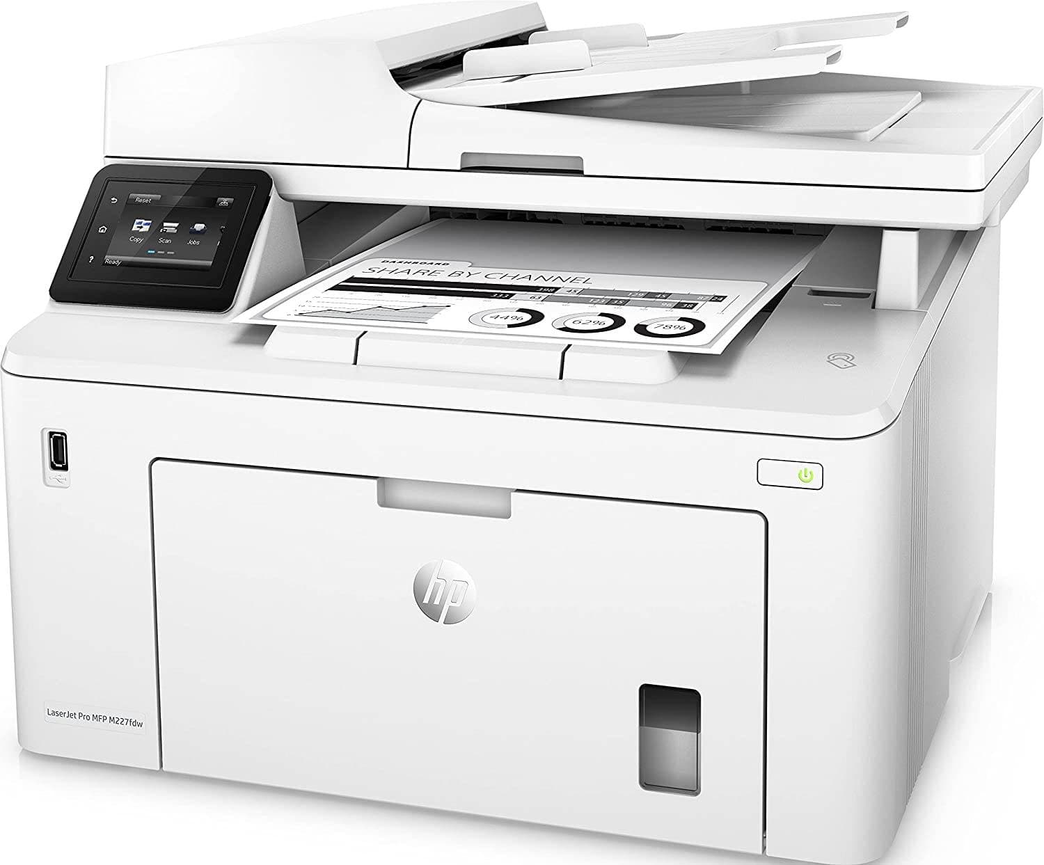 IMPRESORA MULTIFUNCIÓN MONOCROMÁTICA HP LASERJET PRO M227FDW SEMINUEVA — imagen 1