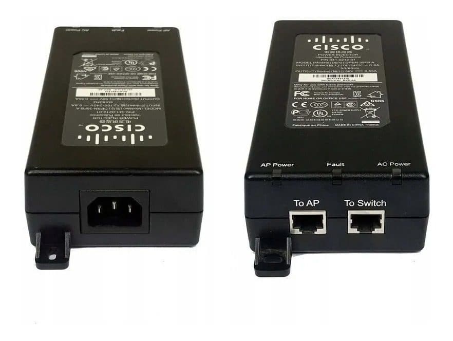 Inyector de alimentación | POE16U-1AF | CISCO | PoE Ethernet 56V | routers 341-0556-01 | Power Injector — imagen 6