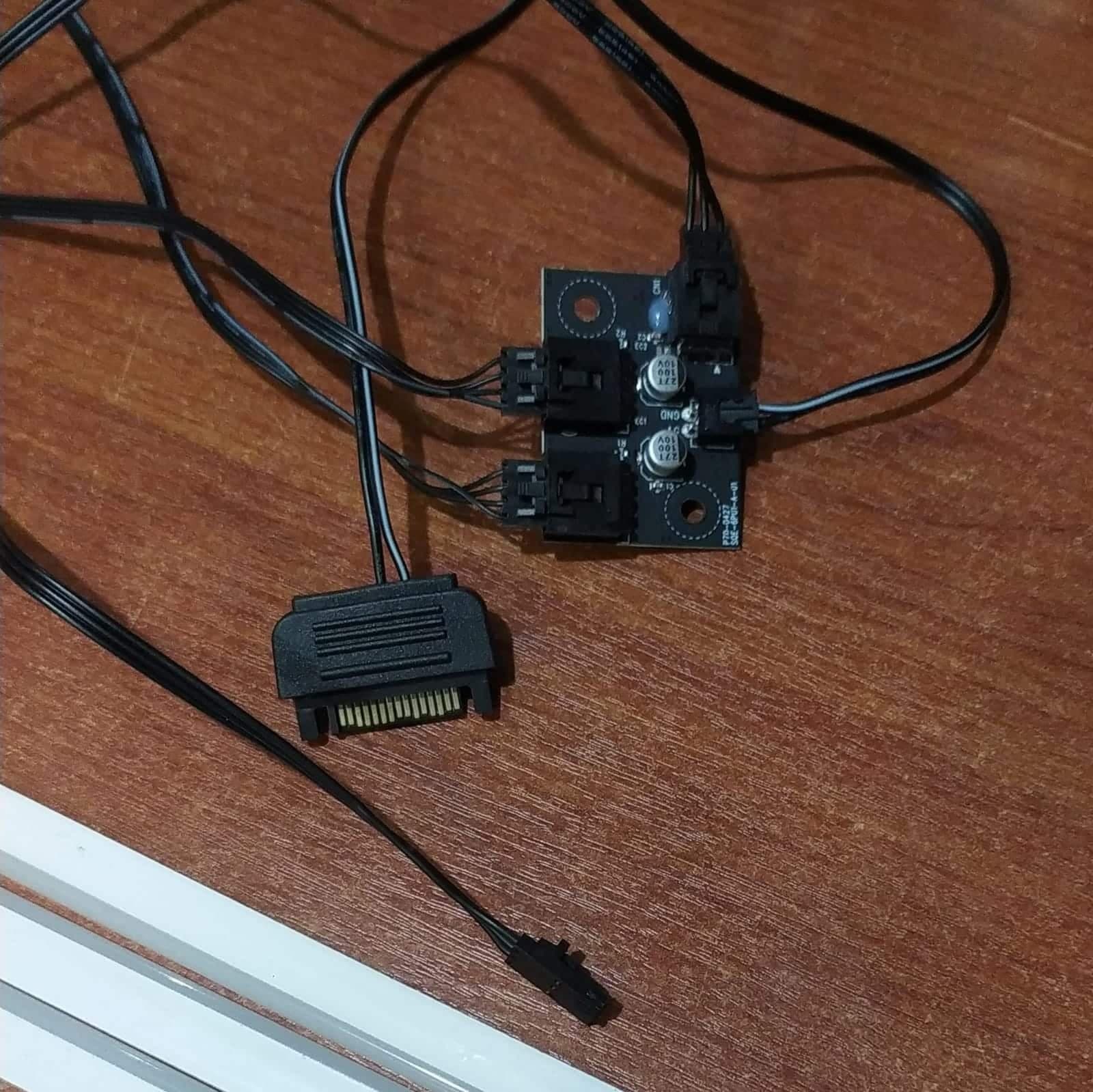 Kit 5 Tiras LED ARGB 45 cm + Controladora Genérica 5V – Iluminación para PC Gamer — imagen 3