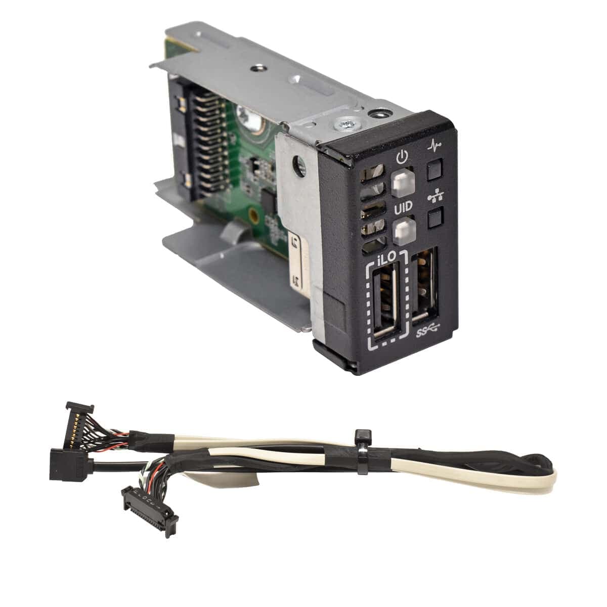 Kit Seminuevo HPE DL360 Gen10 – Módulo USB/UID + Cable de Panel Control — imagen 1