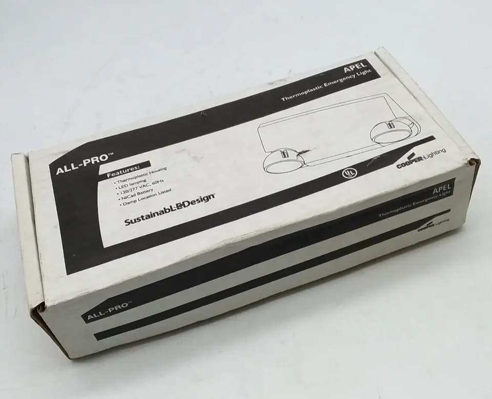 EATON | LÁMPARA LED DE EMERGENCIA, 2 CABEZALES, APEL COOPER LIGHTING — imagen 9