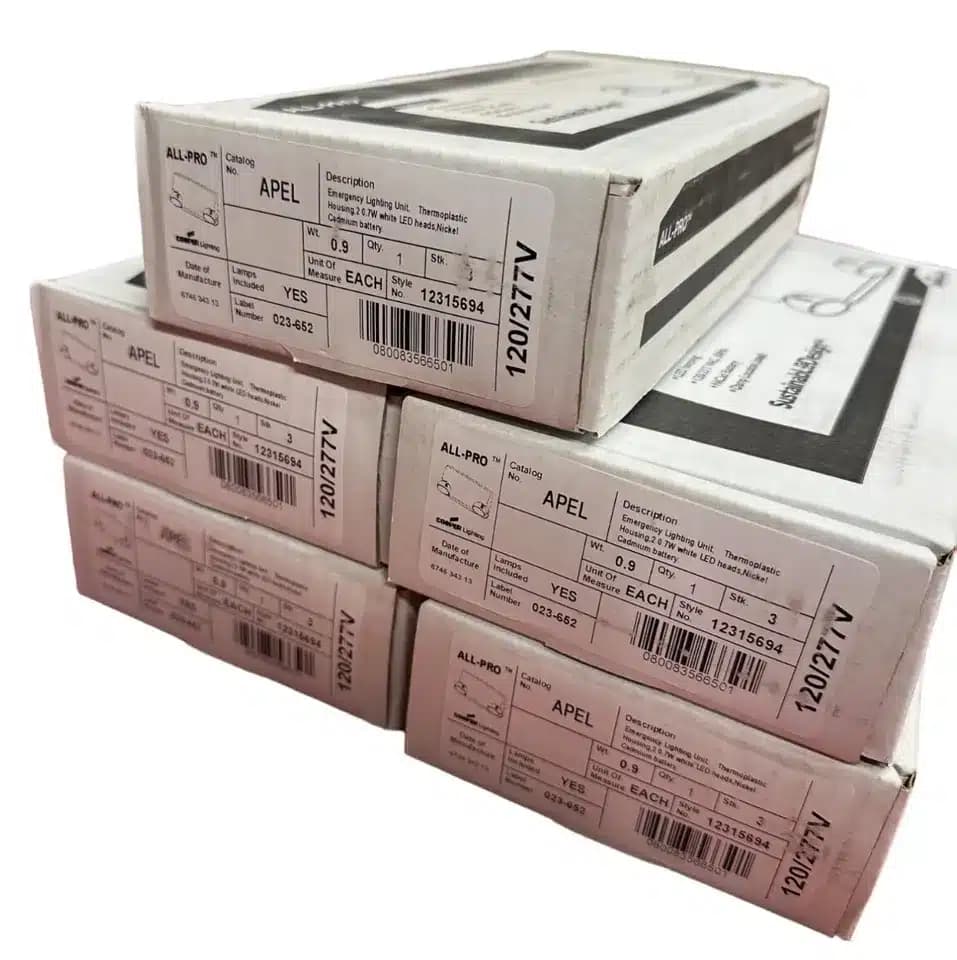 EATON | LÁMPARA LED DE EMERGENCIA, 2 CABEZALES, APEL COOPER LIGHTING — imagen 4