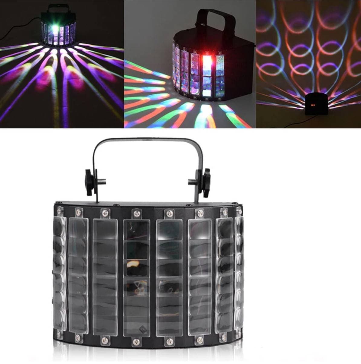 LUCES LED ESTROBOSCÓPICA DE ESCENARIO DJ 9 COLORES — imagen 1