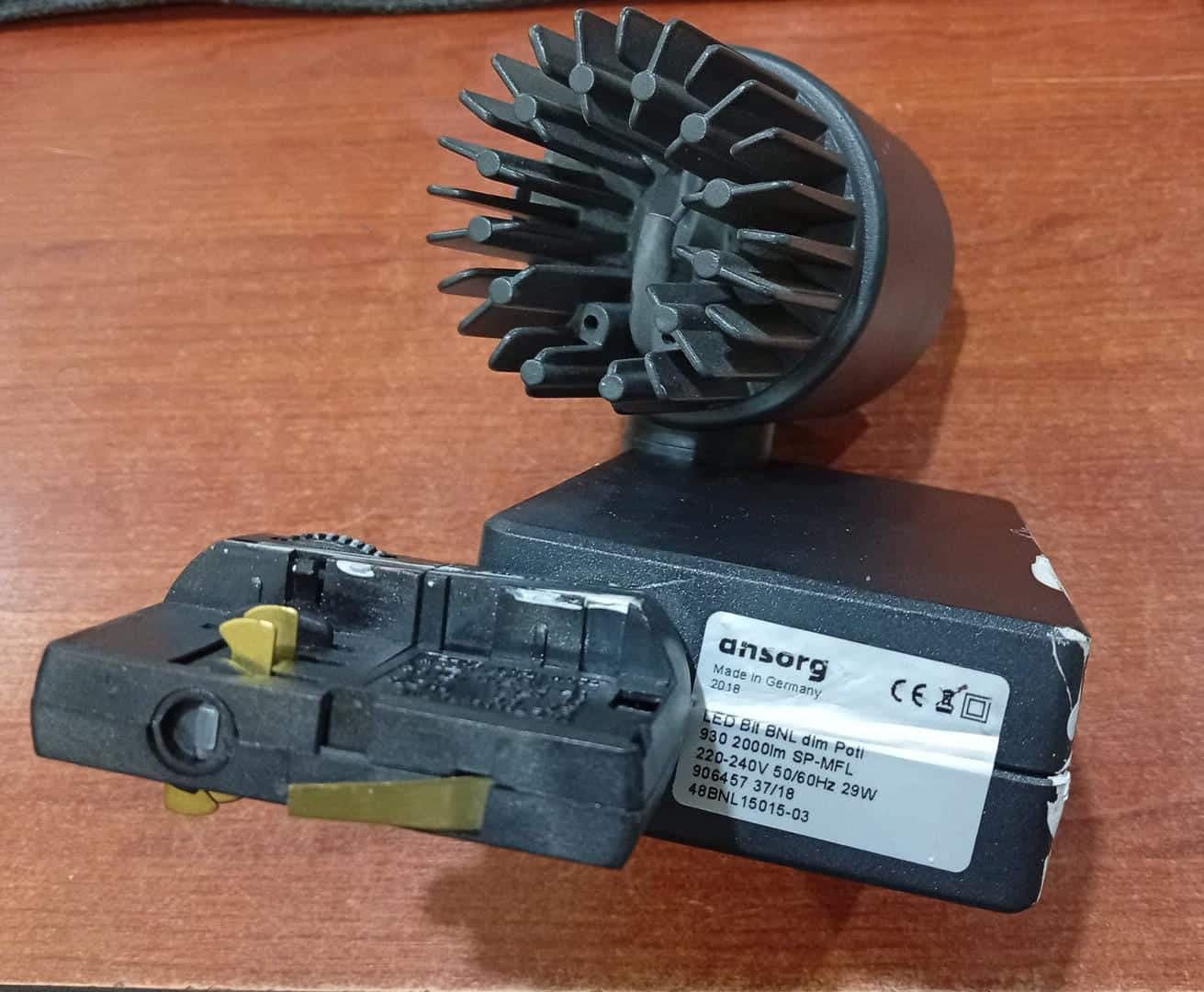 Luminaria LED para riel Ansorg 48BNL15015‑03 (Bit BNL) dim potenciómetro, 29 W, 2 000 lm — imagen 4