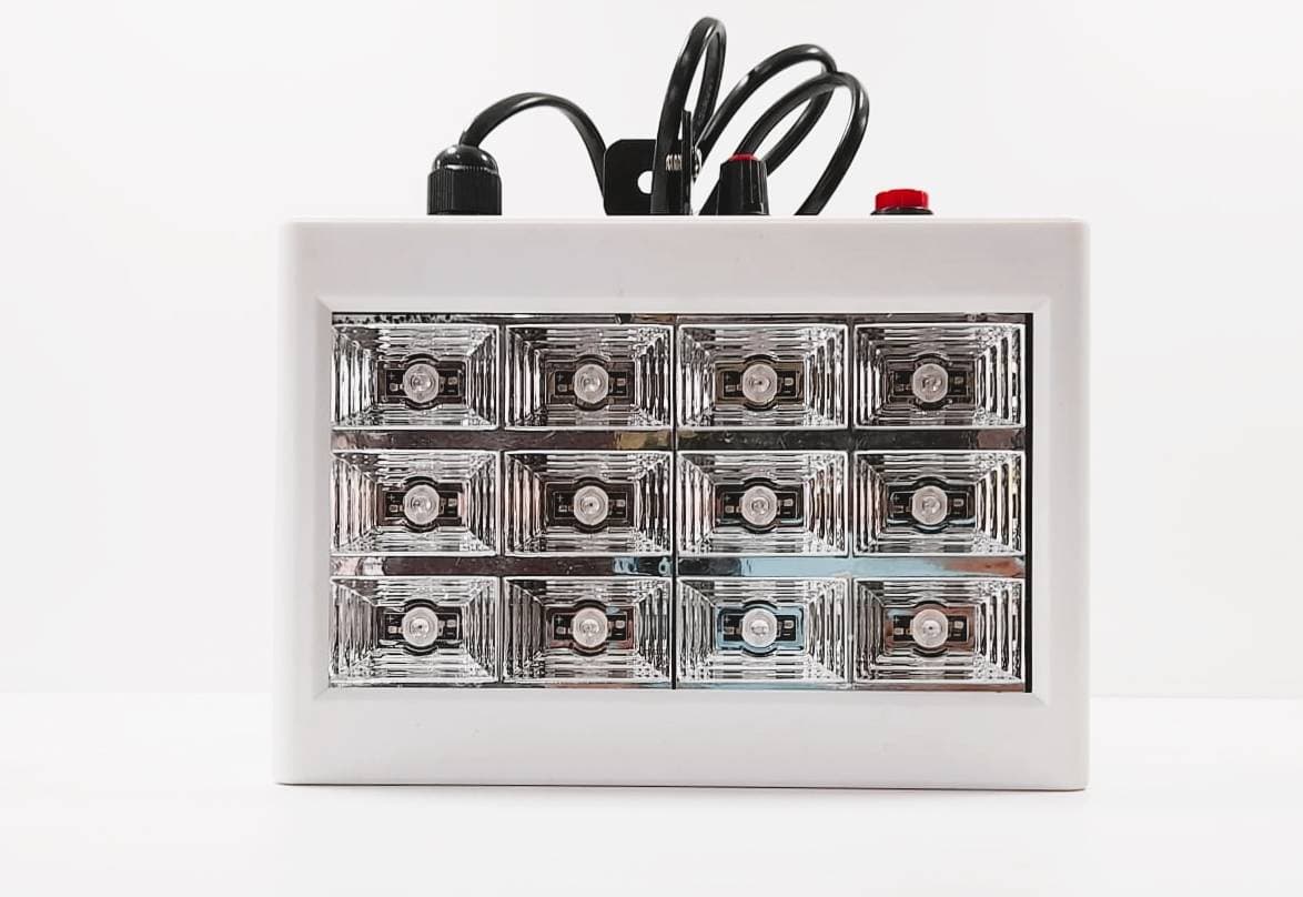 LUZ ESTROBOSCOPICA 12 LED RITMICA — imagen 3