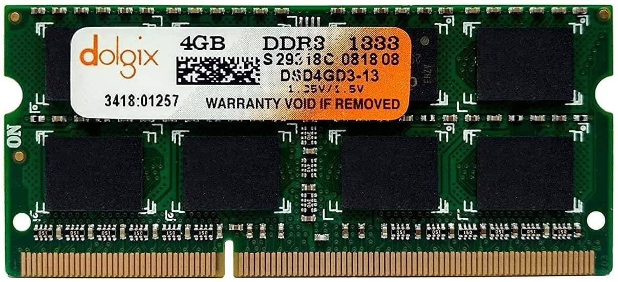 Memoria RAM para laptop 4GB DDR3 — imagen 1