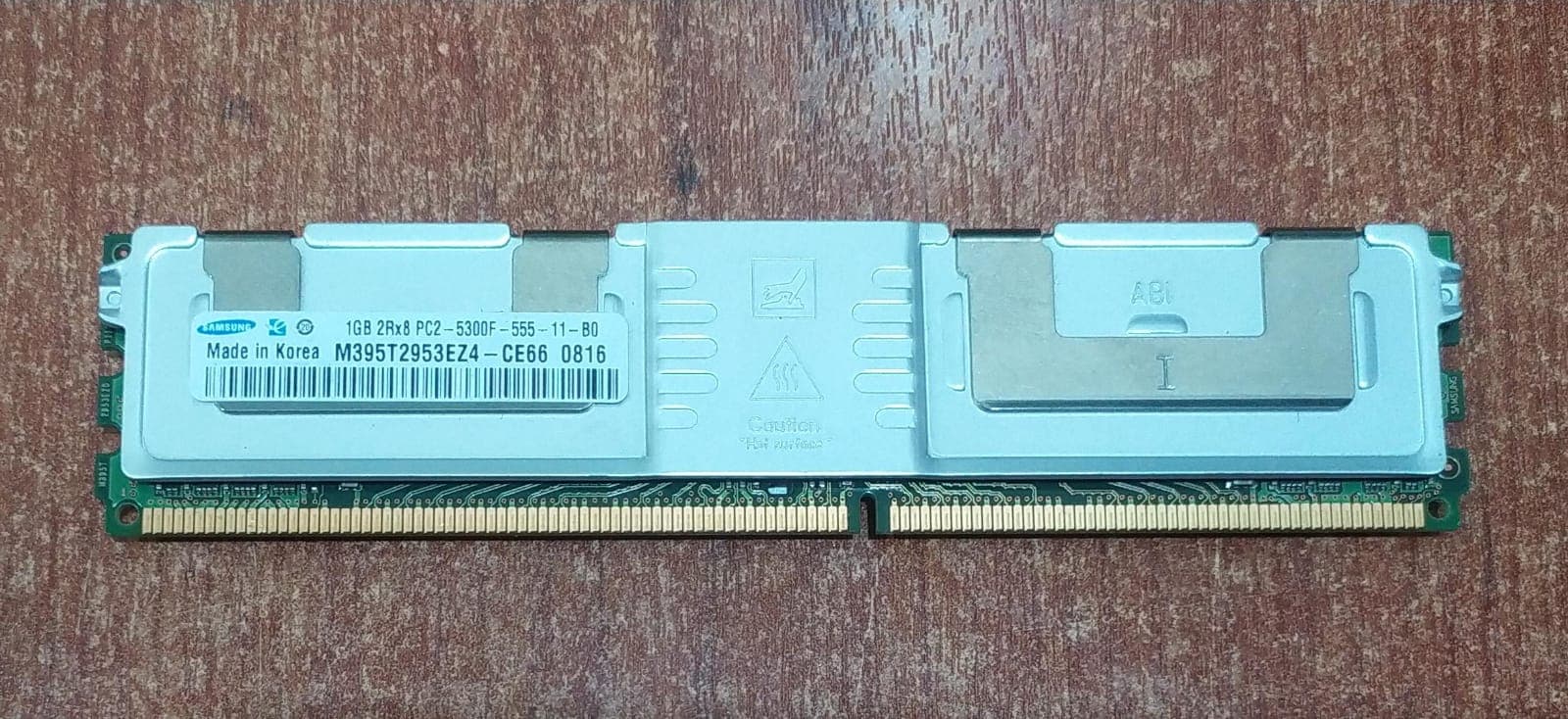Memoria RAM Samsung M395T2953EZ4-CE66 1GB DDR2-667 ECC FB-DIMM Para Servidores HP Dell IBM — imagen 1