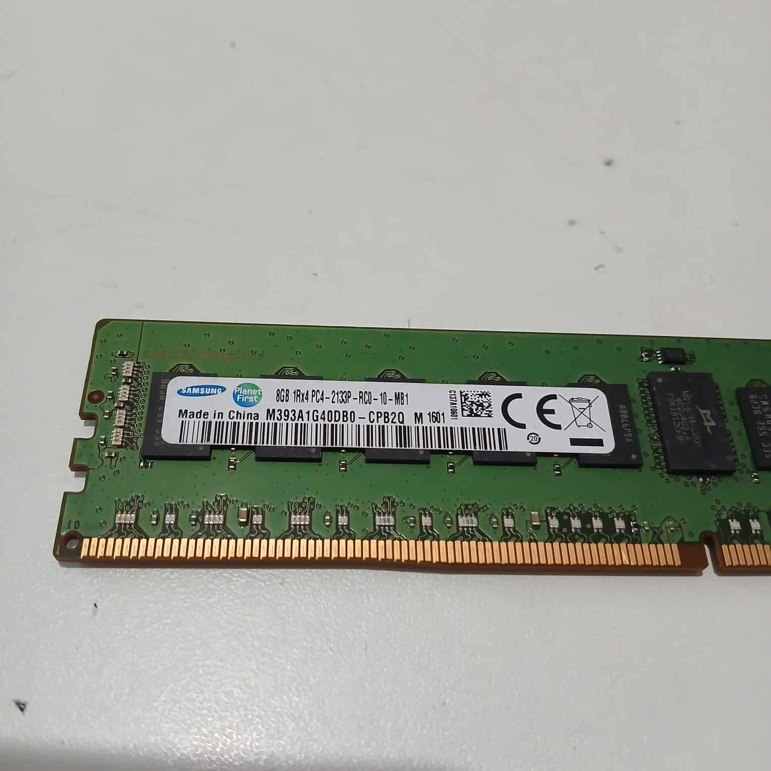 MEMORIA RAM SERVER SAMSUNG 8GB DDR4 PC4-2133P ECC REGISTERED — imagen 2