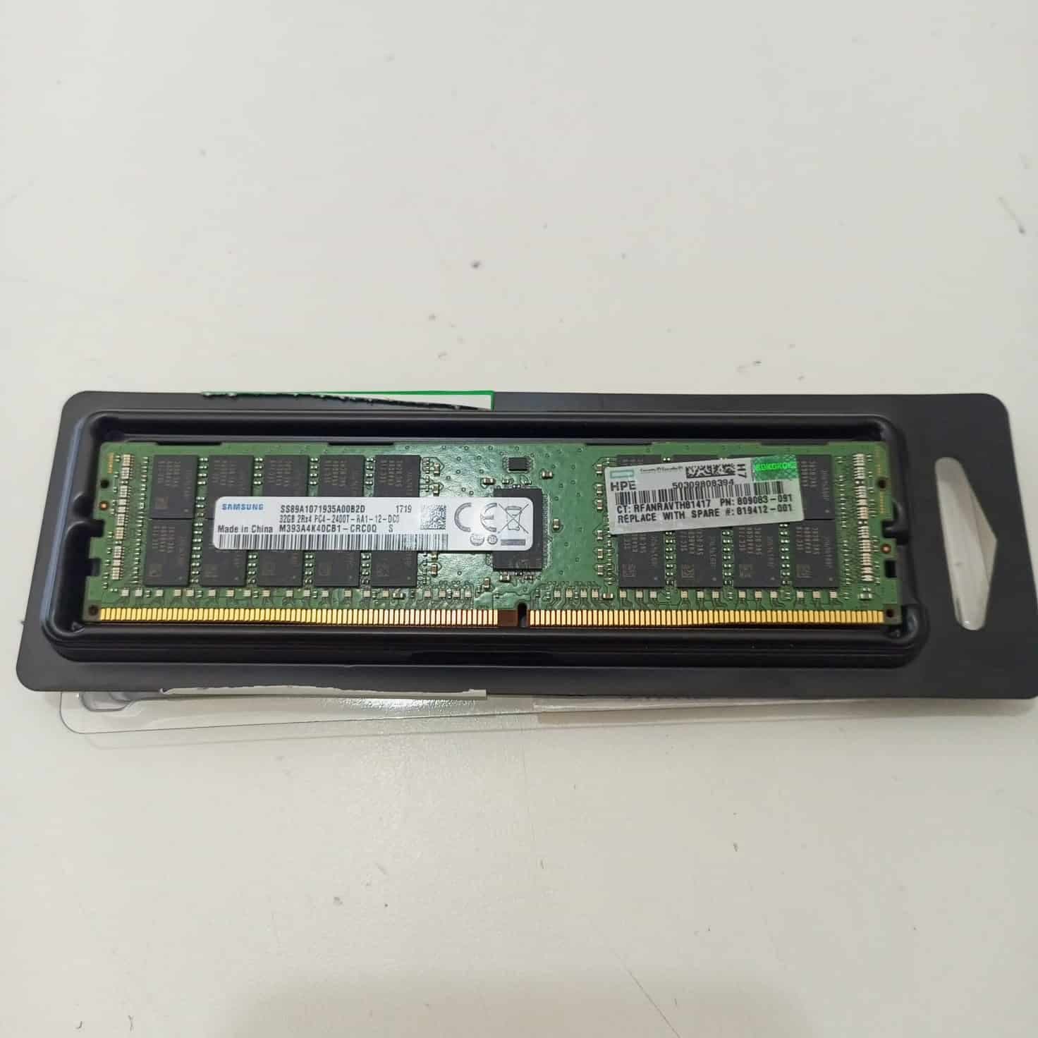 MEMORIA RAM SERVIDOR SAMSUNG 32GB DDR4 PC4-2400T ECC RDIMM PARA DELL HP LENOVO — imagen 1