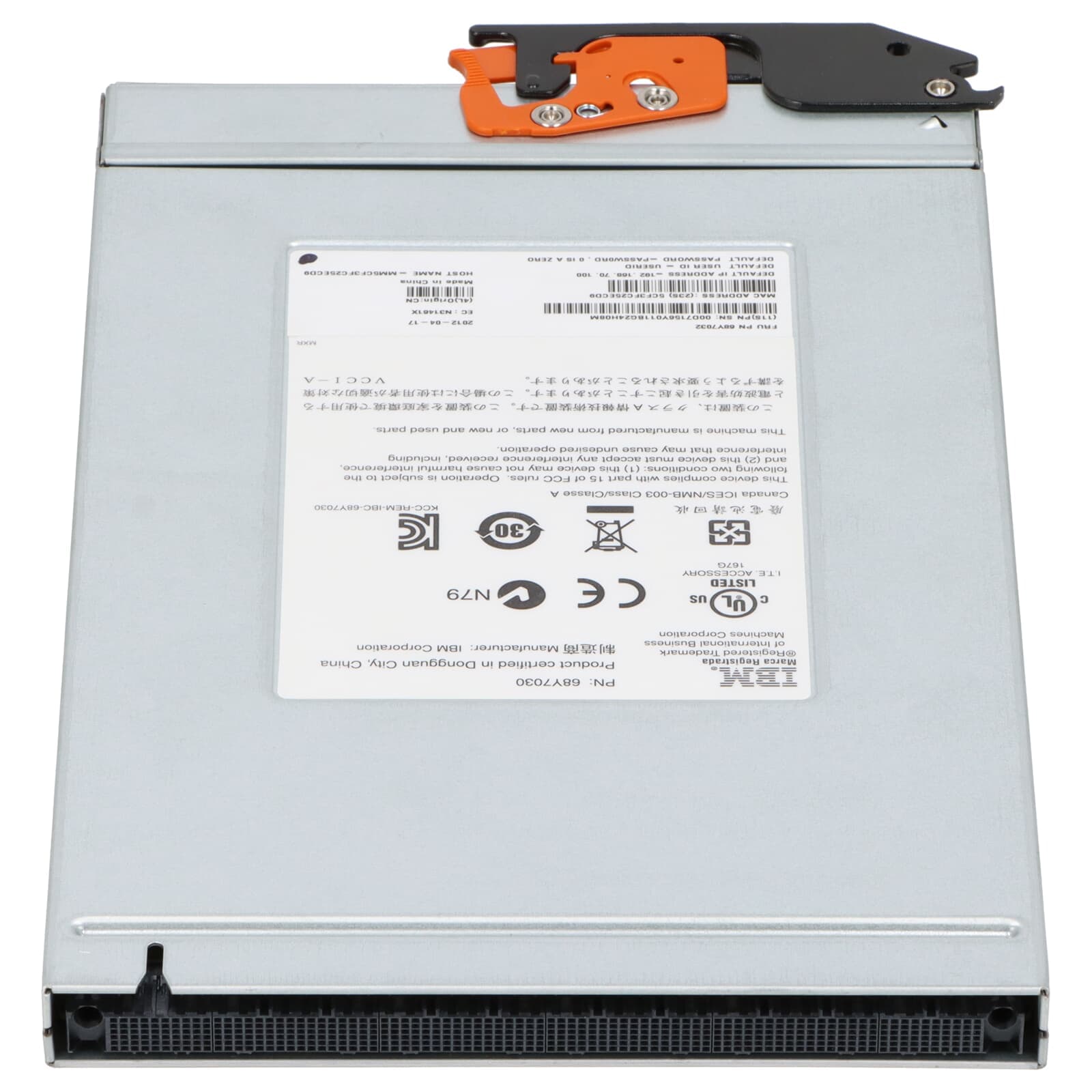 Módulo de Gestión de Chasis IBM Flex System 68Y7030 / 46W0955 (CMM) para Chasis 7893, 8721, 8724 — imagen 6