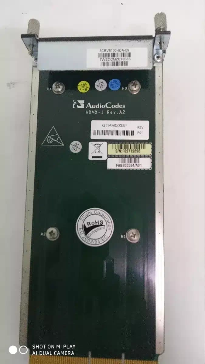 Módulo Disco Rígido (IDE) | VCX6100 | GTPM00381 | Audio Codes | DISCO DURO IDE (HARD DISK DRIVE) | WD800BEVE-00A0HT0 | WESTERN DIGITAL (WD Scorpion Blue) | — imagen 7