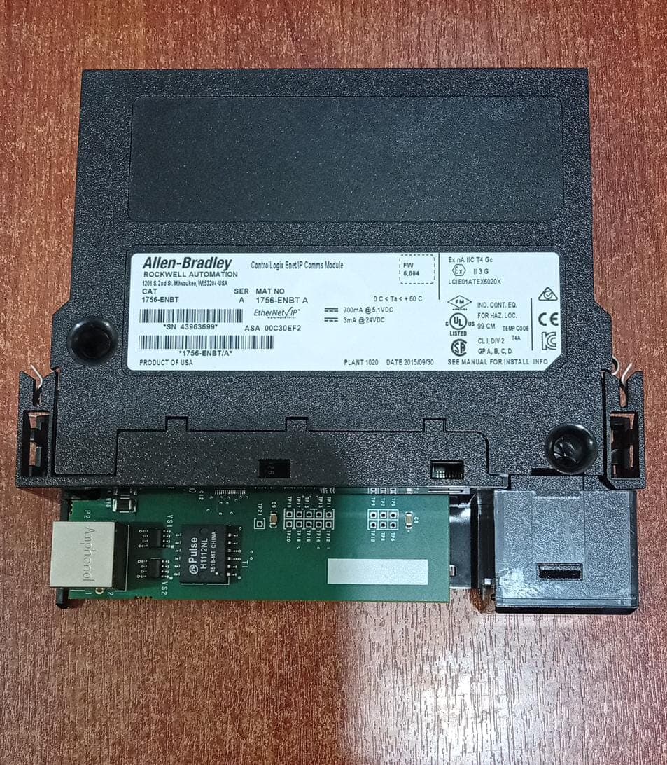Módulo Ethernet/IP Allen-Bradley ControlLogix 1756-ENBT Serie A — imagen 2