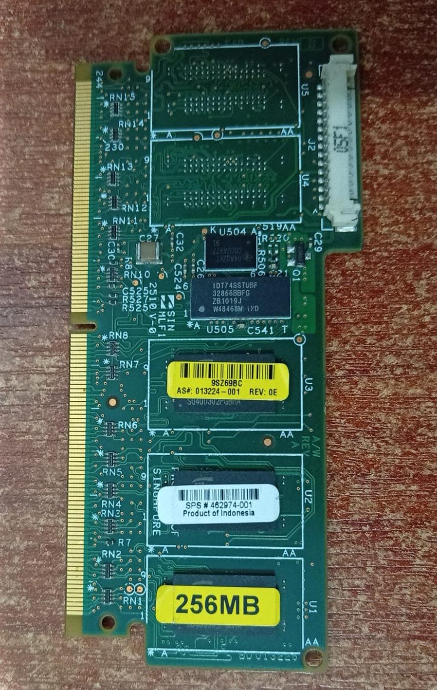 Módulo Memoria Caché HP 256MB P-Series 462974-001 | Smart Array P400 P800 — imagen 1
