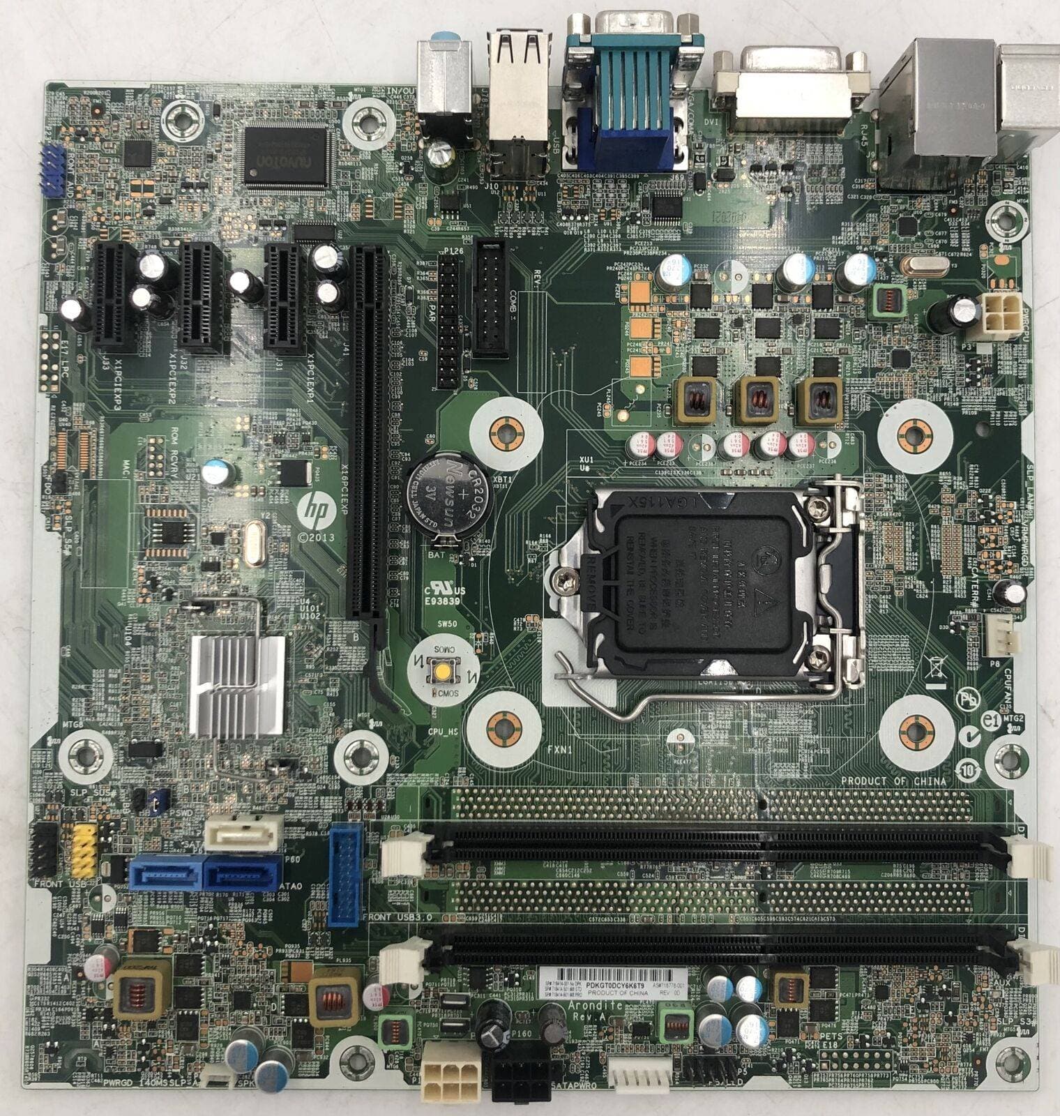 Motherboard de Desktop HP ProDesk 400 G1 Arondite-718414-001 — imagen 1
