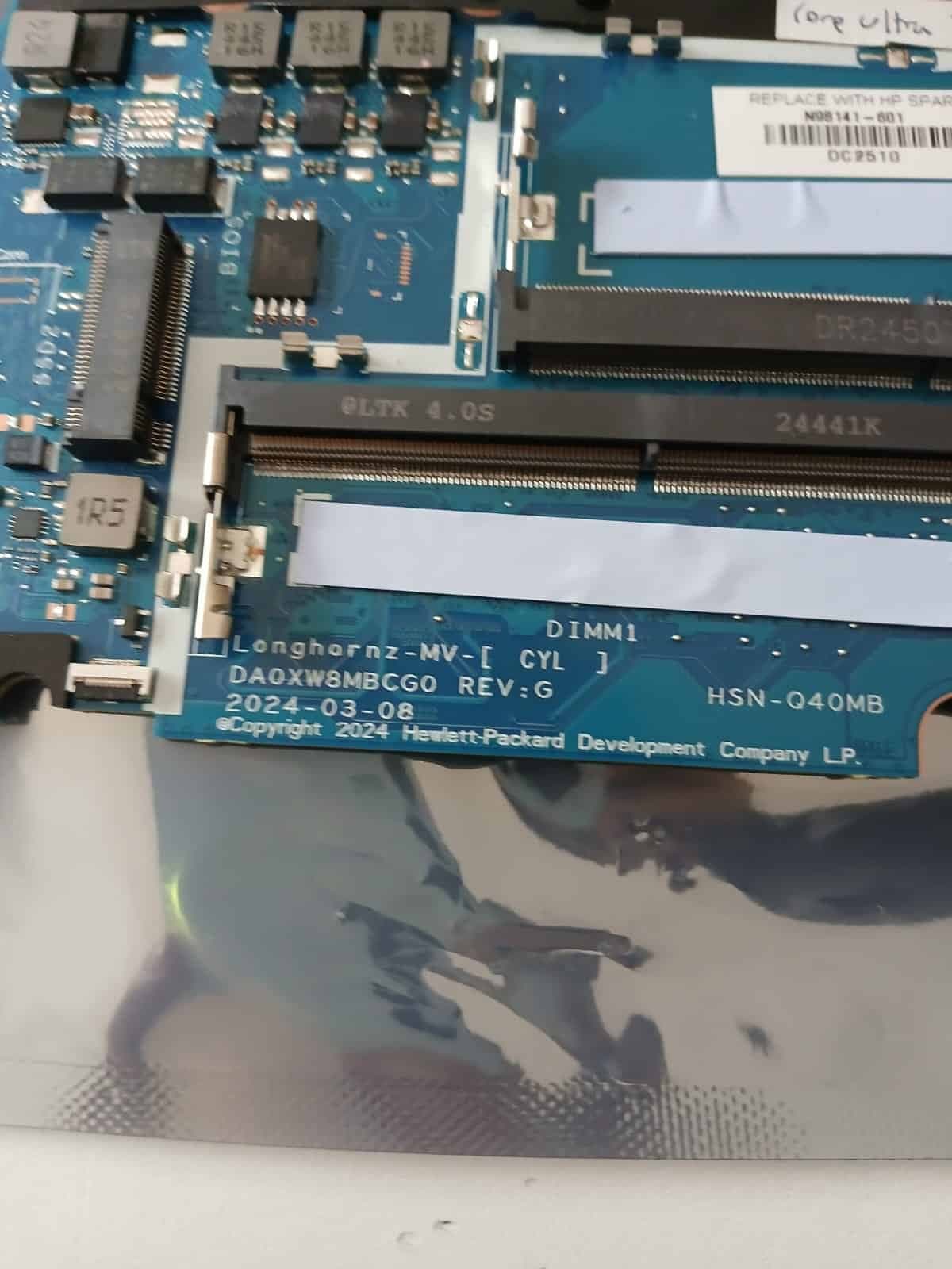 MOTHERBOARD HP DA0XW8MBCG0 REV G (Longhornz MV CYL) – Core Ultra 7 + NVIDIA dedicada — imagen 5