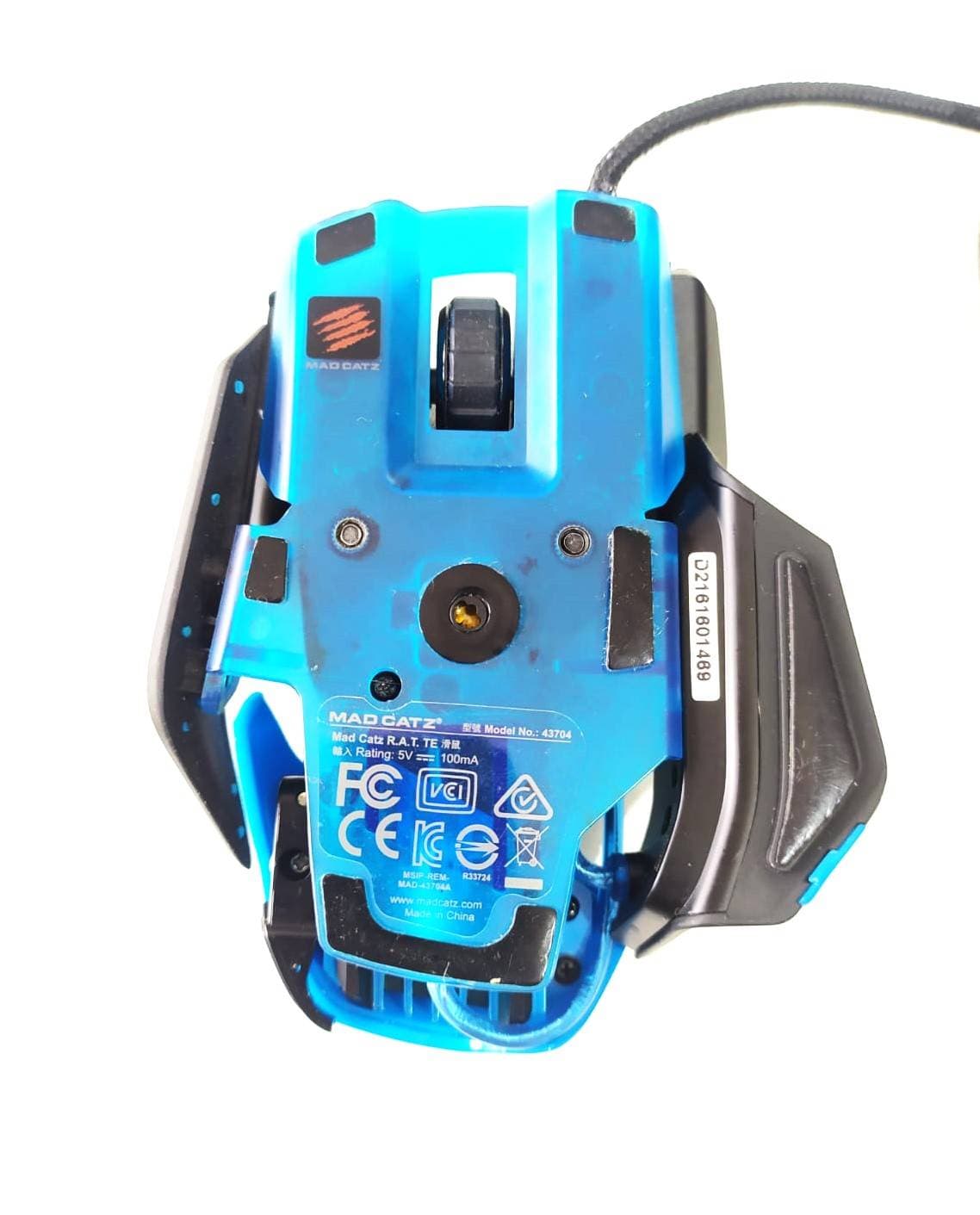 MOUSE GAMER MAD CATZ R.A.T.TE 43704 SEMINUEVO — imagen 8