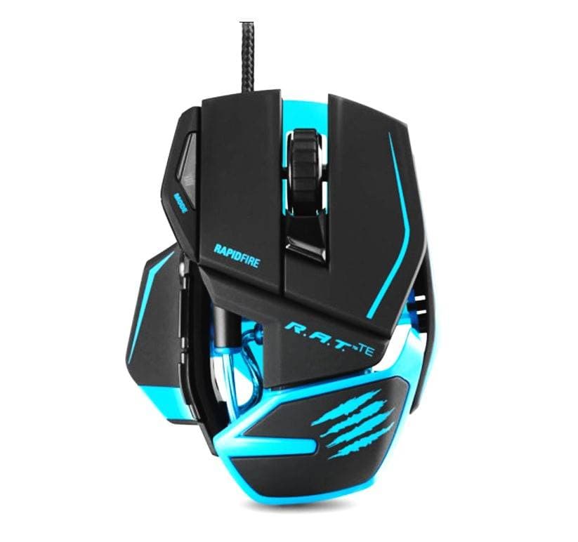 MOUSE GAMER MAD CATZ R.A.T.TE 43704 SEMINUEVO — imagen 1