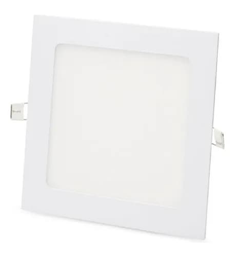 2 Paneles LED Titanium 3W Cuadrado Empotrable – Luz Blanca 6500K (Modelo TTA15) — imagen 1