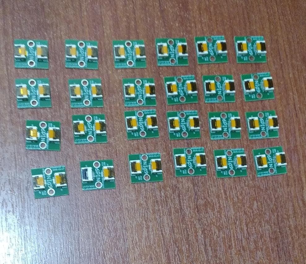 PLACA ADAPTADOR PARA UNIR CABLES PLANOS DE 6 PINES — imagen 5