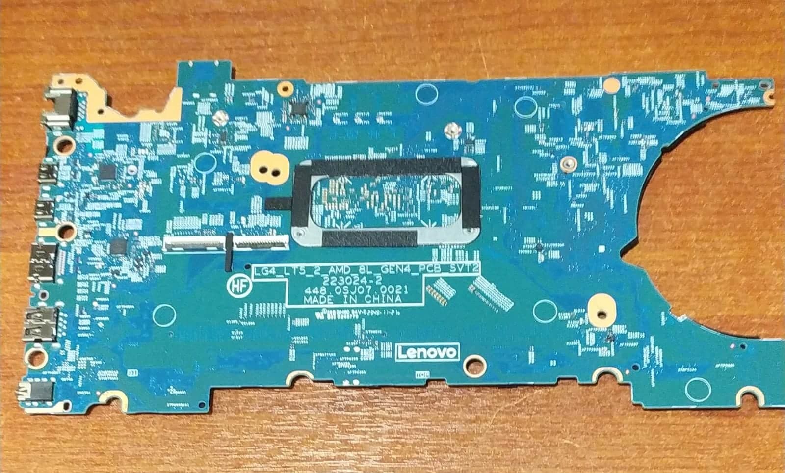 Placa Base para Laptop | LG4_LT5_2_AMDF_8L_GEN4_PCB_SVT2 223024-2 | #PARTE: 448.0SJ07.0021 | LENOVO ThinkPad | AMD RYZEN 7 9700 | MOTHERBOARD — imagen 1