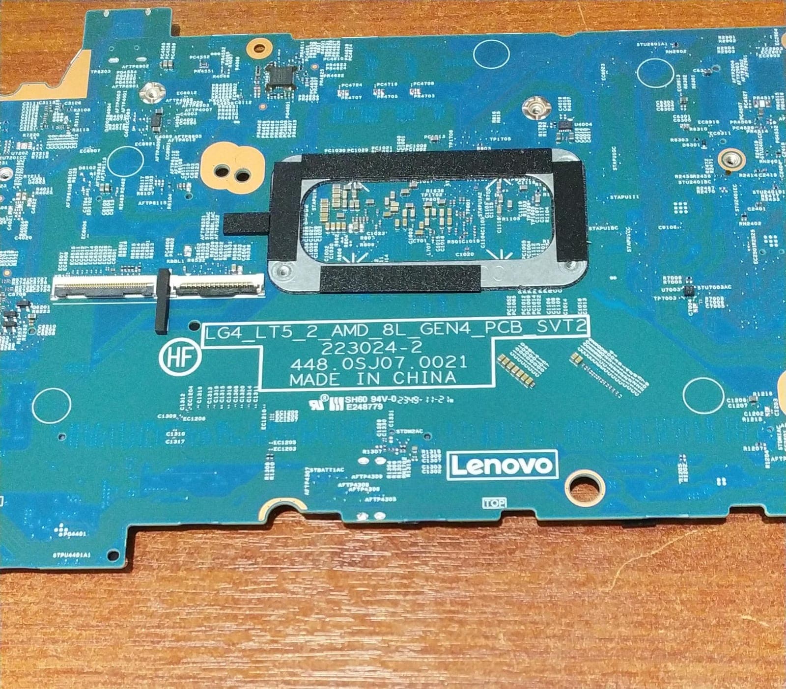 Placa Base para Laptop | LG4_LT5_2_AMDF_8L_GEN4_PCB_SVT2 223024-2 | #PARTE: 448.0SJ07.0021 | LENOVO ThinkPad | AMD RYZEN 7 9700 | MOTHERBOARD — imagen 2