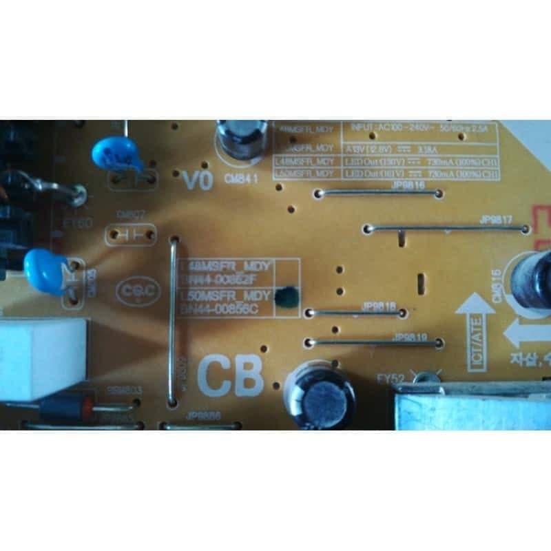 Placa de Alimentación SAMSUNG BN44-00856C – para TV UN49J5200AH / UN49M5300 y otros 49-50″ — imagen 2
