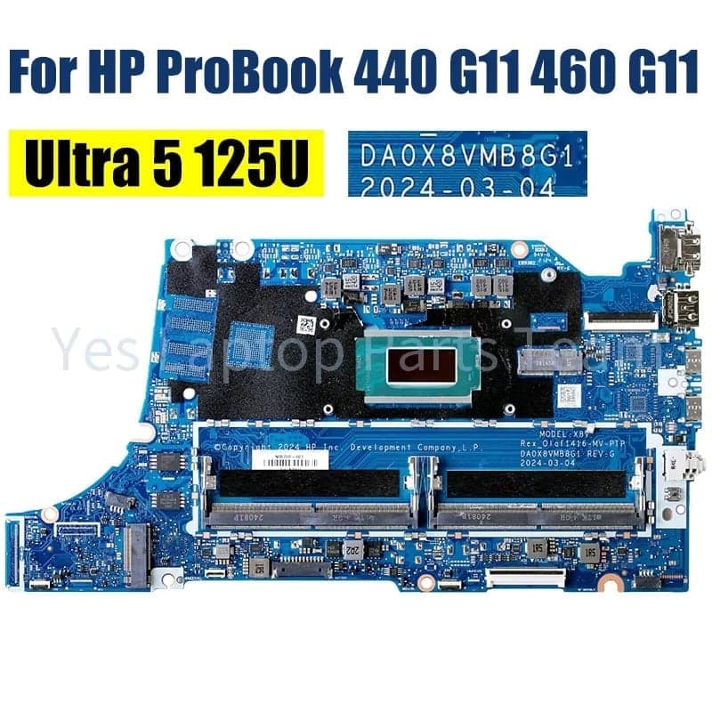 Placa Madre HP REX OLAF1416 (X8V) Ultra 5 ProBook 440/460 G11 N95763‑601 — imagen 1
