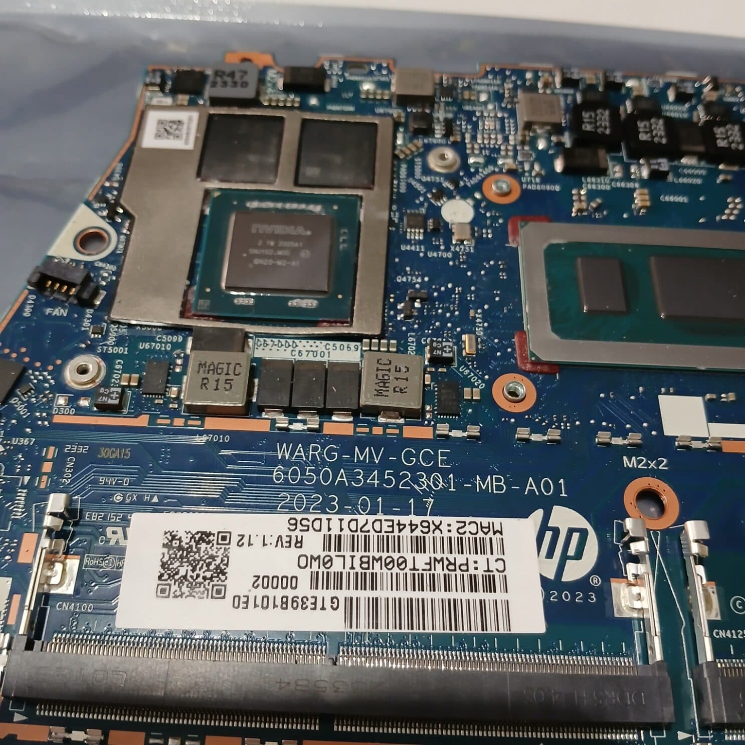 Placa Madre para HP ZBook Firefly 14 G10 | i7-1355U | RTX A500 — imagen 4