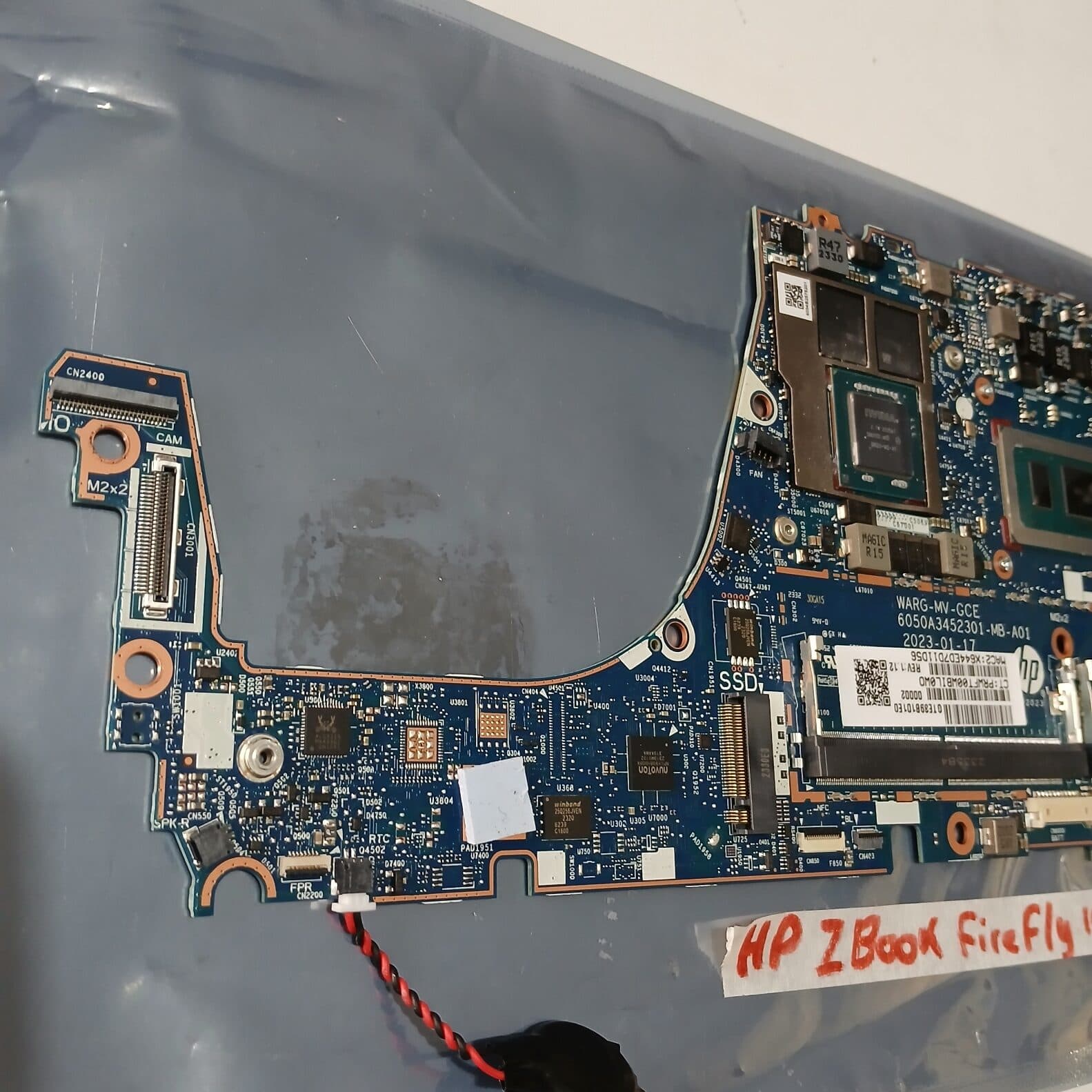 Placa Madre para HP ZBook Firefly 14 G10 | i7-1355U | RTX A500 — imagen 2