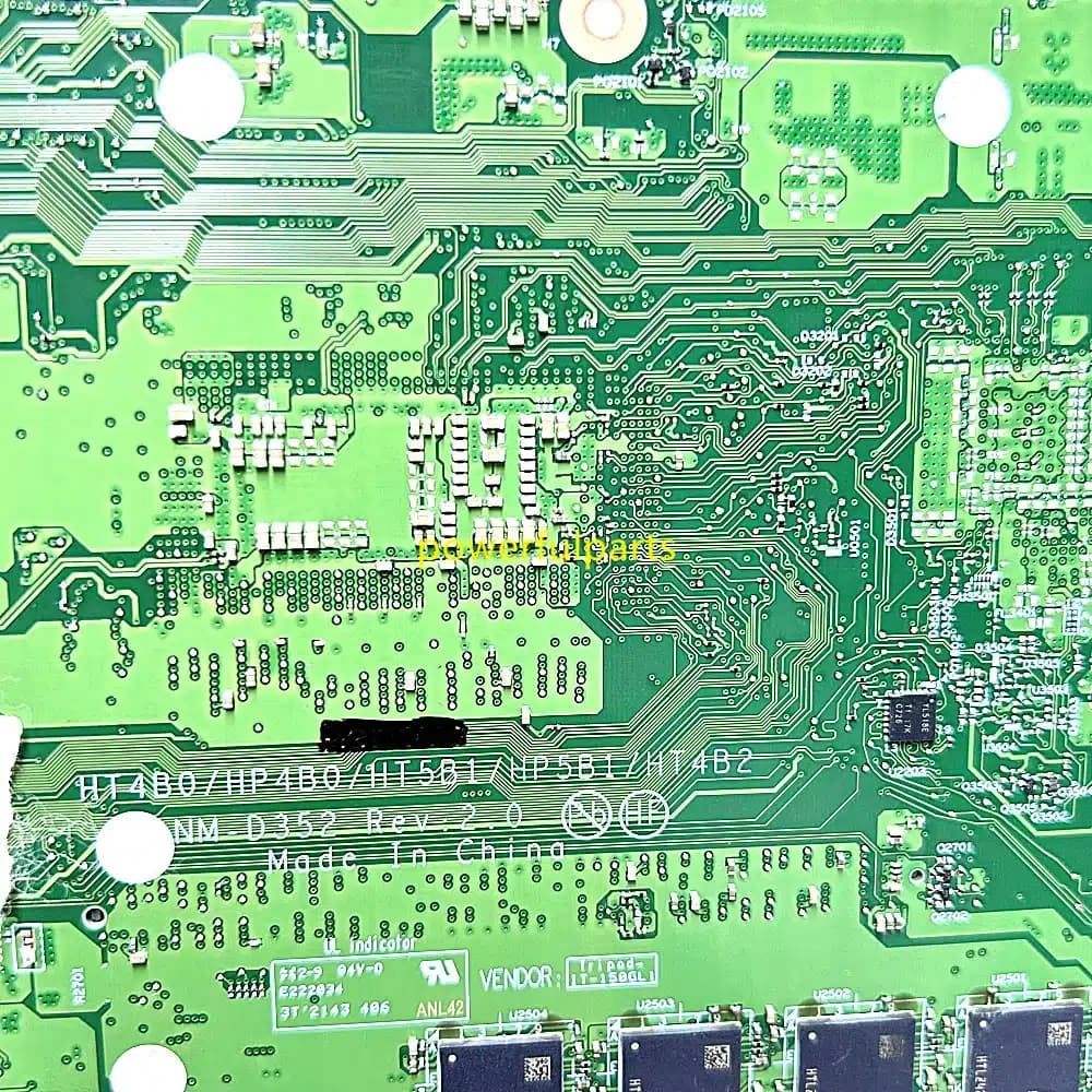 Placa Madre para Lenovo thinkpad T14 T15 Gen 2, HT4B0, HP4B0, NM-D352 | i7 10th — imagen 3
