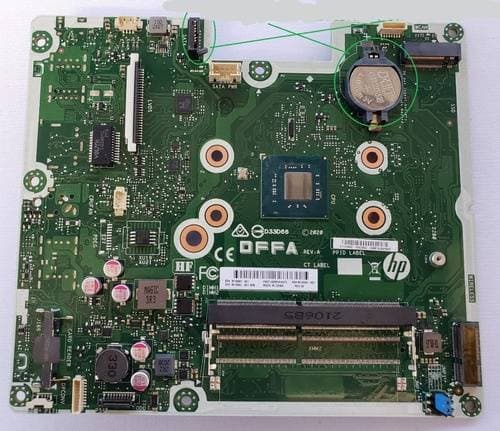 Placa Mainboard HP Todo en uno DFFA REV A M15563-001 — imagen 1