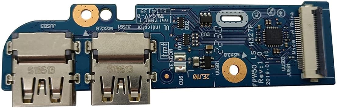 Placa USB FPW50 LS-H327P | para 15S-DU 15S-DY 15-DW TPN-C139 — imagen 3