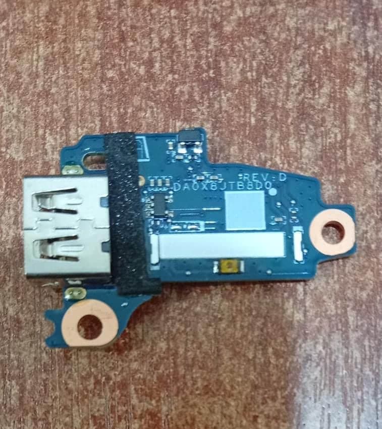 Placa USB / IO HP DA0X8JTB8D0 L44578-001 – HP ProBook 440/445/450/455 G6 G7 — imagen 2