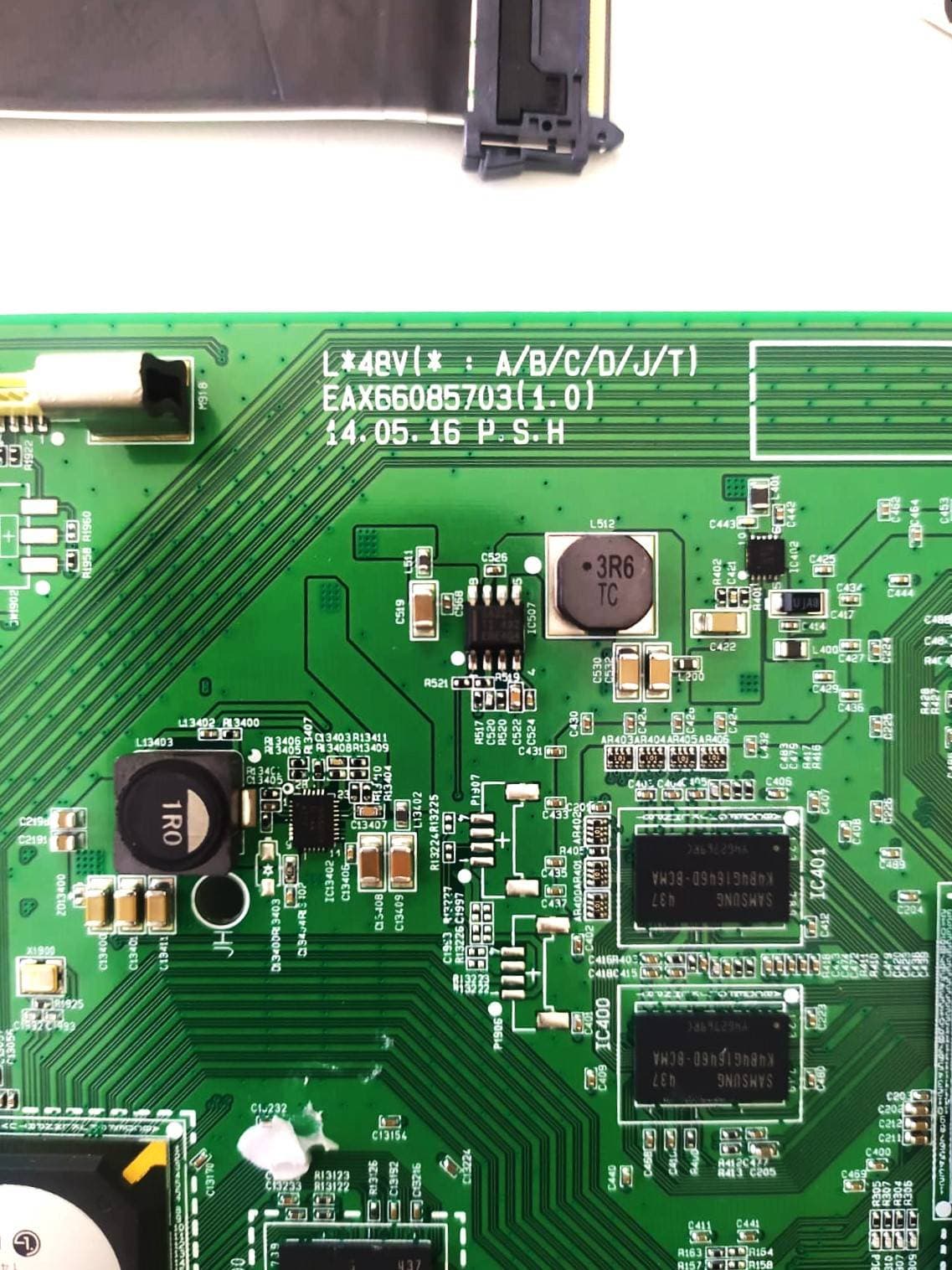 PLACA Y TCON TV LG 55UB8250 EAX66085703 (1.0) PARA REPUESTOS — imagen 5