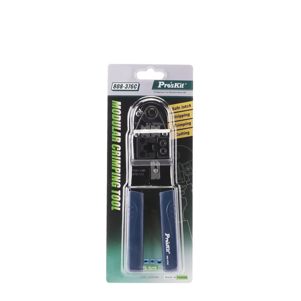 PONCHADORA PRO’SKIT 808-376C para cable de teléfono conector — imagen 2