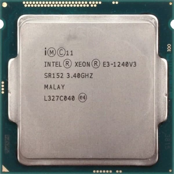 Procesador Intel Xeon E3-1240 v3 SR152 3.40GHz LGA 1150 — imagen 1