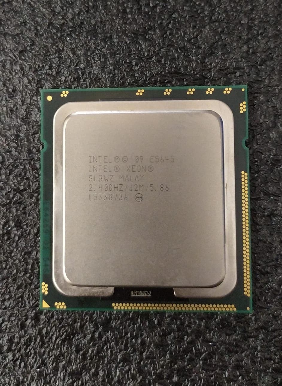 Procesador Intel Xeon E5645 SLBWZ 2.40 GHz 6C/12H LGA1366 – Ideal Servidores y Workstations — imagen 1