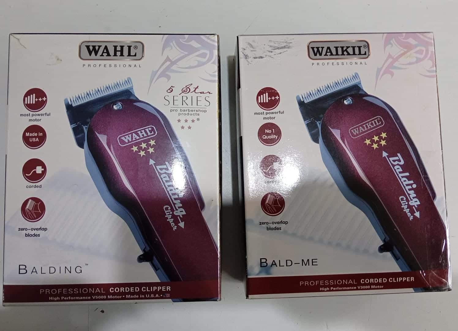 Rasuradora Profesional WAIKIL Bald-Me V3000 Tipo Wahl Balding Con Cable Nueva — imagen 1
