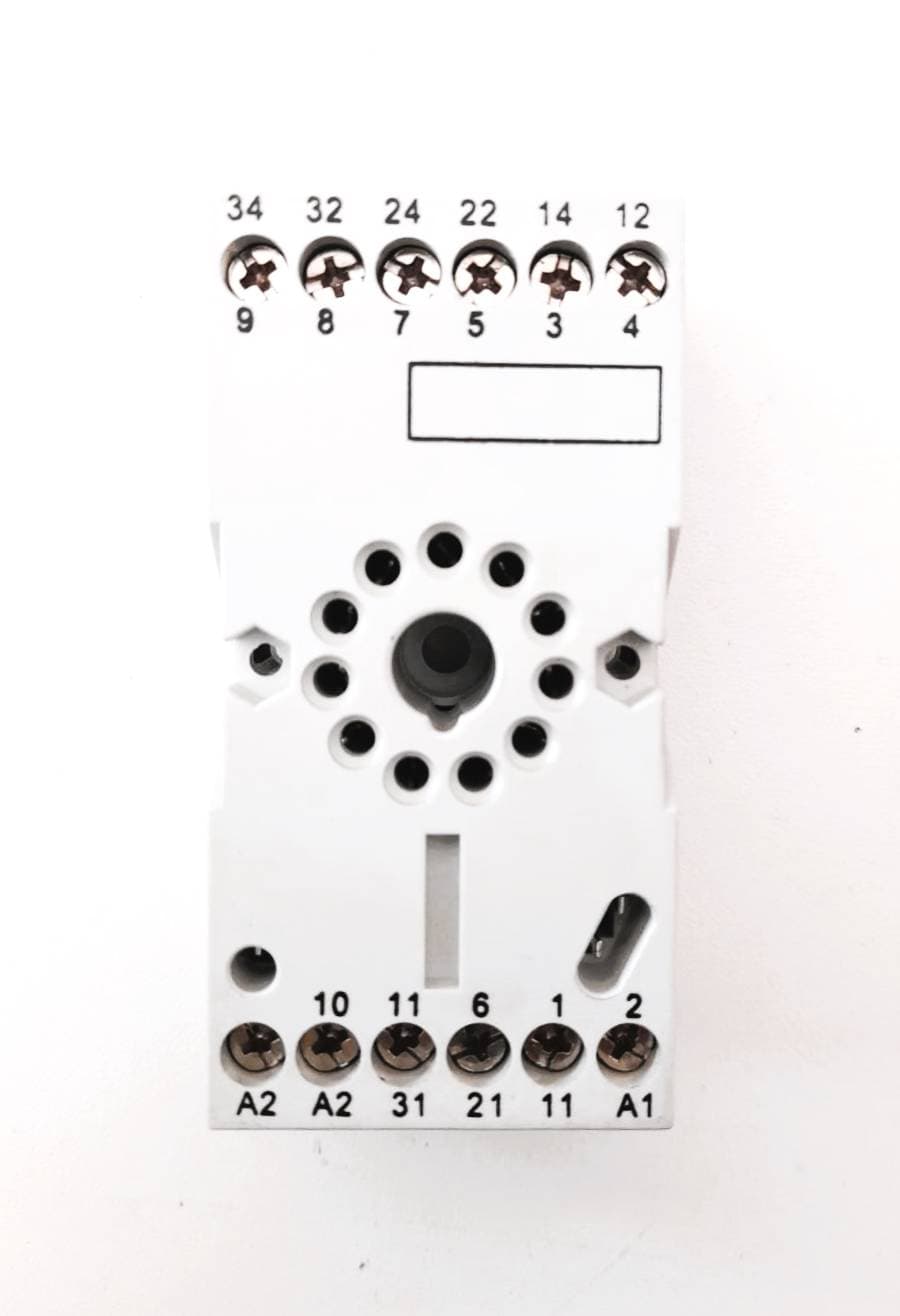 RELAY RELÉ SWITCH EMPOTRABLE 11 PINES RMS30L115DC00 Y BASE SMB30D100 15A 300V — imagen 6